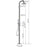 Brushed Polish Stainless Steel Outdoor Shower
