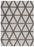 Highlands Grey HND01 Polypropylene & Polyester Contemporary Area Rug - 8 Ft x 10 Ft