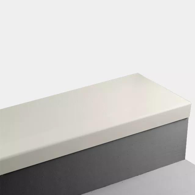 Johnsonite Snow White HMNT-01-6-SQ