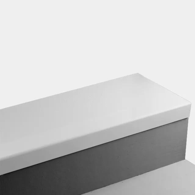 Johnsonite White HMNT-50-5-SQ