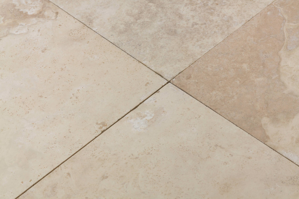 Classic Cross Cut Travertine Tile Filled & Honed 4