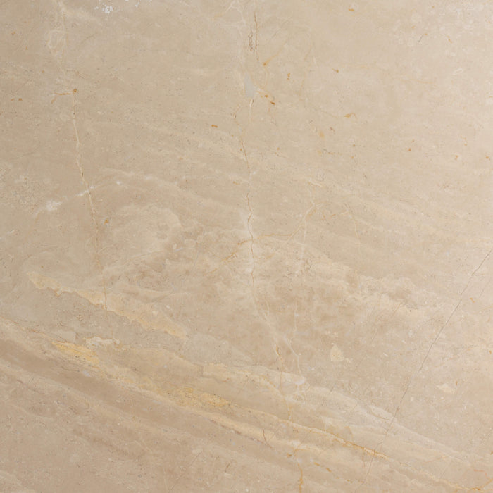Vette Crema Lotus Marble Tile - 24" x 48" x 3/4" Polished