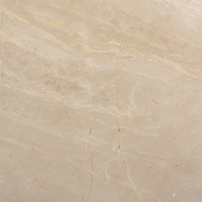 Vette Crema Lotus Marble Tile - 24" x 24" x 3/4" Polished