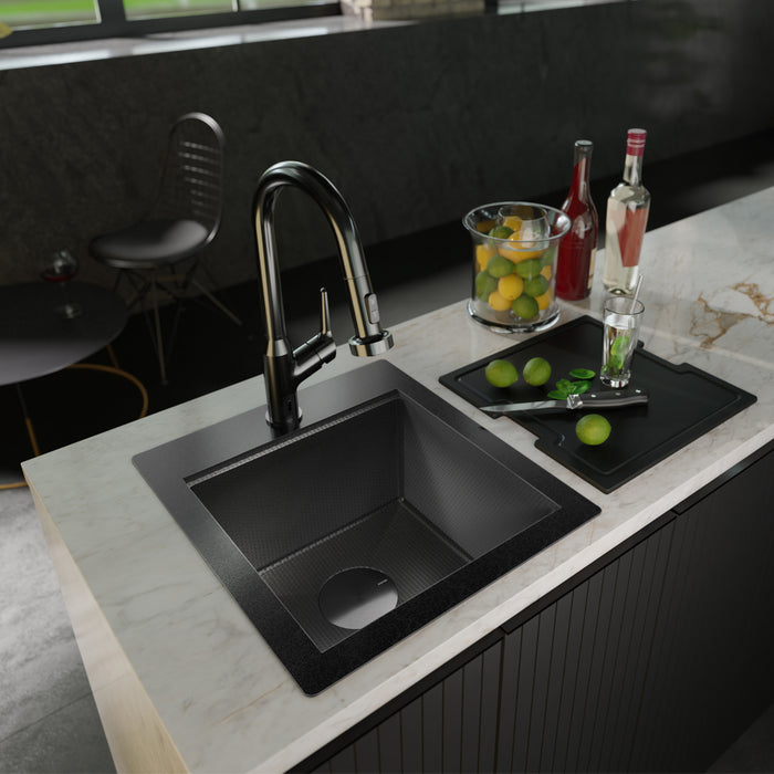 Stainless Steel Gunmetal Grey Kitchen Sink 2