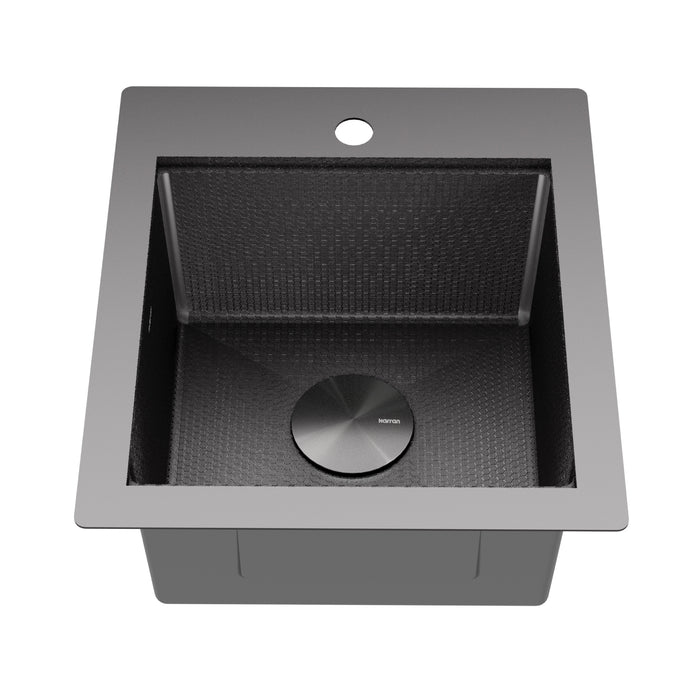 Stainless Steel Gunmetal Grey Kitchen Sink 7