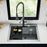 Stainless Steel Gunmetal Grey Kitchen Sink 2