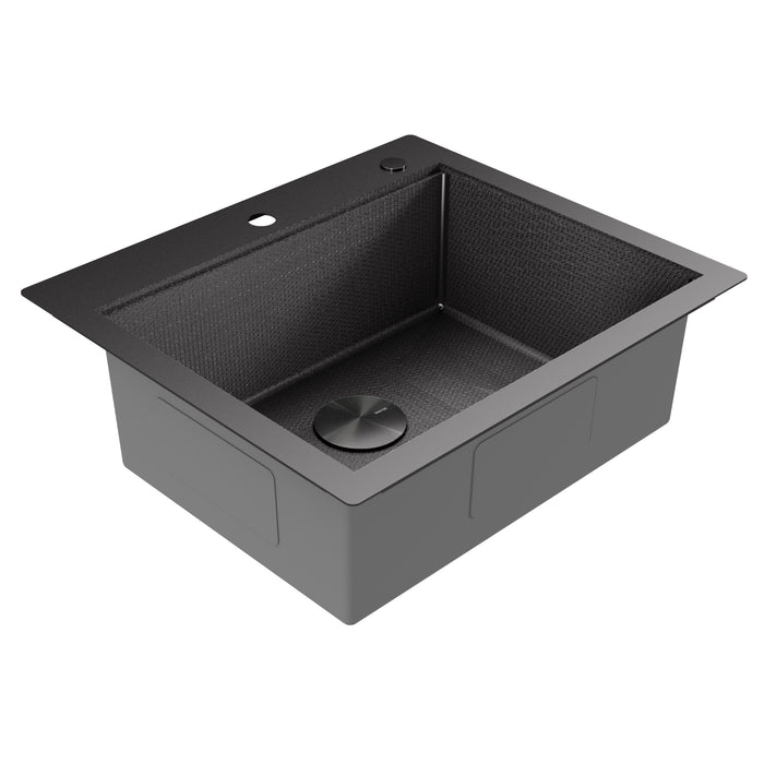 Stainless Steel Gunmetal Grey Kitchen Sink 6