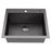 Stainless Steel Gunmetal Grey Kitchen Sink 7