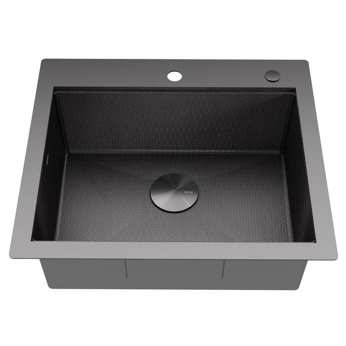 Stainless Steel Gunmetal Grey Kitchen Sink 7