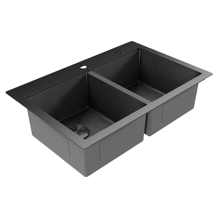 Stainless Steel Gunmetal Grey Kitchen Sink 6