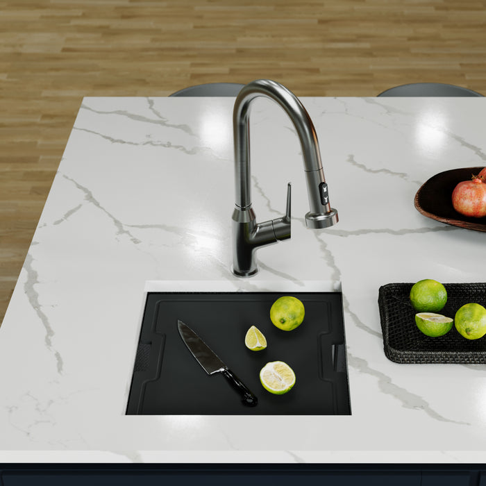 Stainless Steel Gunmetal Grey Kitchen Sink 2