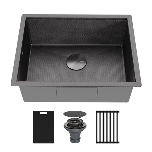 Stainless Steel Gunmetal Grey Kitchen Sink 1