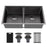 Stainless Steel Gunmetal Grey Kitchen Sink 1