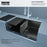 Stainless Steel Gunmetal Grey Kitchen Sink 5