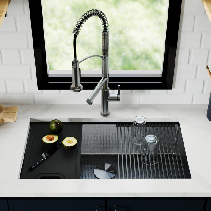 Stainless Steel Gunmetal Grey Kitchen Sink 2
