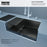 Stainless Steel Gunmetal Grey Kitchen Sink 5