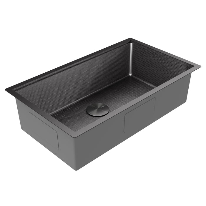 Stainless Steel Gunmetal Grey Kitchen Sink 6