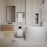 White Acrylic Bathtub