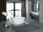 White Acrylic Bathtub