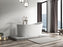 White Acrylic Bathtub