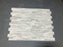 White Wood Split Face Marble Ledgestone - 6" x 24" 2