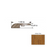 True Pine Amber Hardwood Moulding / Trim - 84.25" Reducer