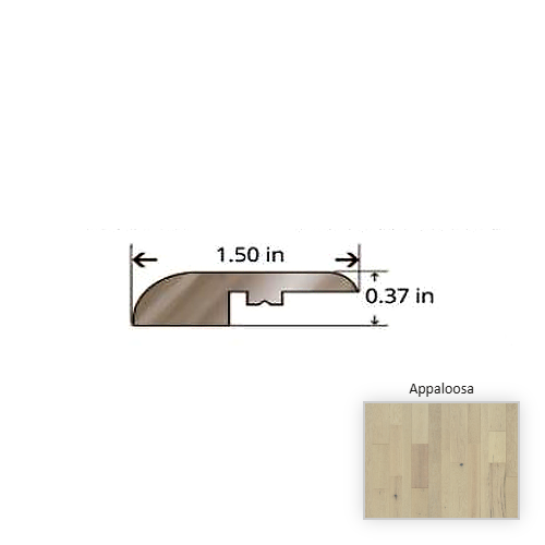Monterey Red Oak Appaloosa Hardwood Moulding / Trim - 84.25" Reducer