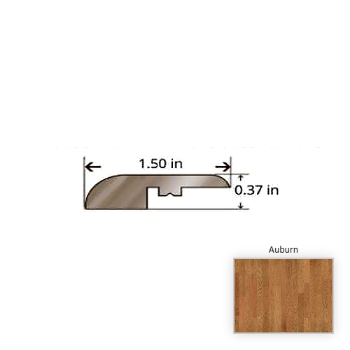 American Traditional Classics Engineered Red Oak Auburn Hardwood Moulding / Trim - 84.25" Reducer