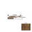 True Hickory Azalea Hardwood Moulding / Trim - 84.25" Reducer