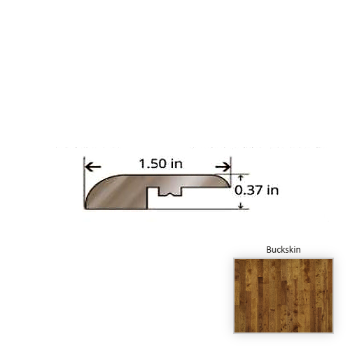 American Traditional Classics Engineered Hickory Buckskin Hardwood Moulding / Trim - 84.25" Reducer
