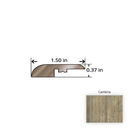 Alta Vista Oak Cambria Hardwood Moulding / Trim - 84.25" Reducer
