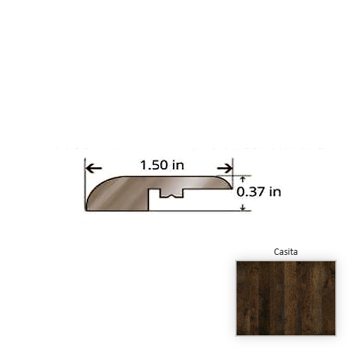 Monterey Hickory Casita Hardwood Moulding / Trim - 84.25" Reducer