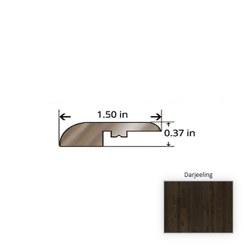 Organic 567 Hickory Darjeeling Hardwood Moulding / Trim - 84.25" Reducer