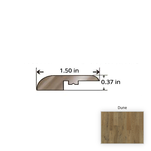 Ventura Oak Dune Hardwood Moulding / Trim - 84.25" Reducer