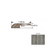 True Hickory Jasmine Hardwood Moulding / Trim - 84.25" Reducer