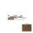 Organic 567 Hickory Oolong Hardwood Moulding / Trim - 84.25" Reducer