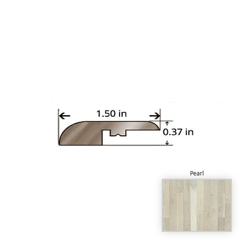 Ventura Oak Pearl Hardwood Moulding / Trim - 84.25" Reducer
