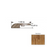 Monterey Hickory Ranchero Hardwood Moulding / Trim - 84.25" Reducer