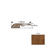 American Traditional Classics Engineered White Oak Saddle Hardwood Moulding / Trim - 84.25" Reducer