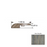 True Oak Silver Needle Hardwood Moulding / Trim - 84.25" Reducer