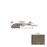 Grain and Saw Maple Tiffany Hardwood Moulding / Trim - 84.25" Reducer