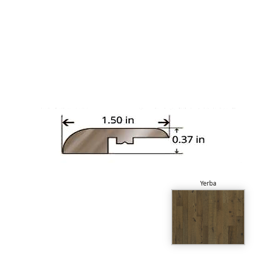 Organic 567 Oak Yerba Hardwood Moulding / Trim - 84.25" Reducer