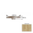 Organic Solid Red Oak Poppy Seed Hardwood Moulding / Trim - 84.25" T Molding