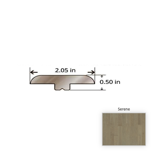 Serenity Oak Serene Hardwood Moulding / Trim - 84.25" T Molding
