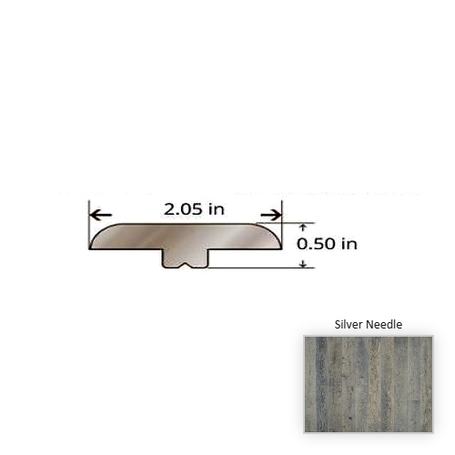 True Oak Silver Needle Hardwood Moulding / Trim - 84.25" T Molding