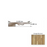 True Hickory Orange Blossom Hardwood Moulding / Trim - 84.25" Threshold