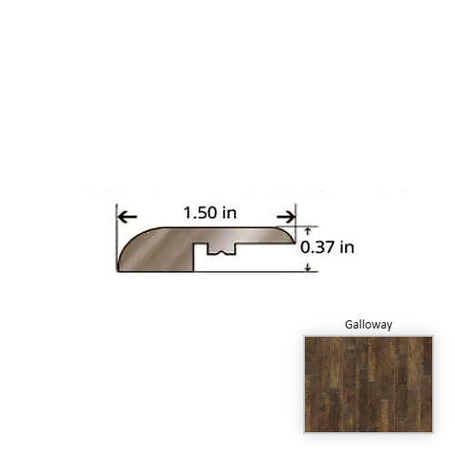 Hickory Hardwood Galloway Reducer Surface Guardian Pro UV Coating 1