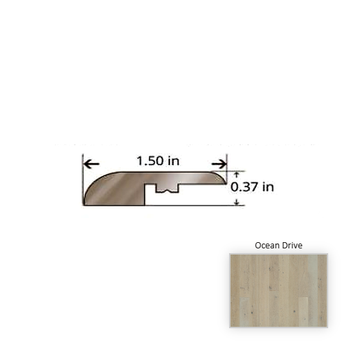 Avenue Oak Ocean Drive Hardwood Moulding / Trim - 84.25" Reducer