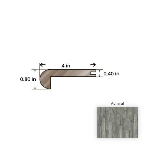 Oak Oak Admiral Stair Nose Surface Guardian Pro UV Coating 1