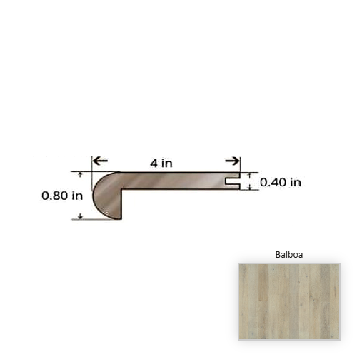 Oak Oak Balboa Stair Nose Nu Oil 1